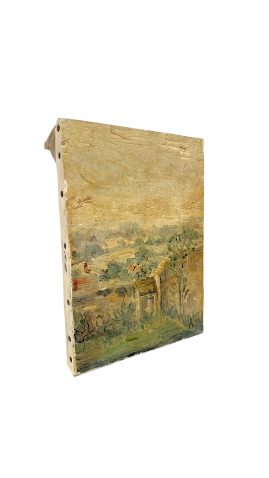 Impressionist Landscape Oil on Canvas
