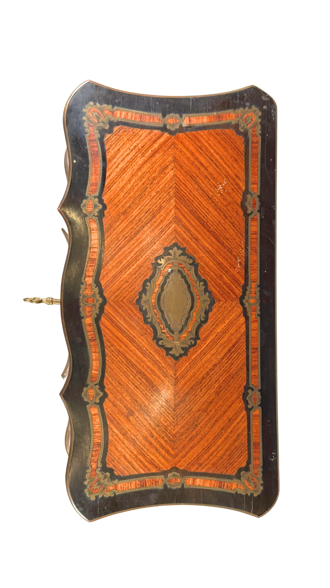 Antique Marquetry Tea Caddy