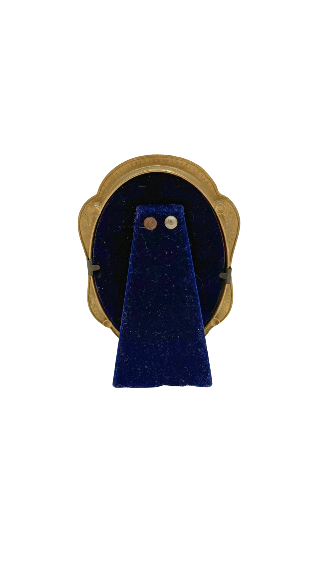 French Gilt Oval Frame