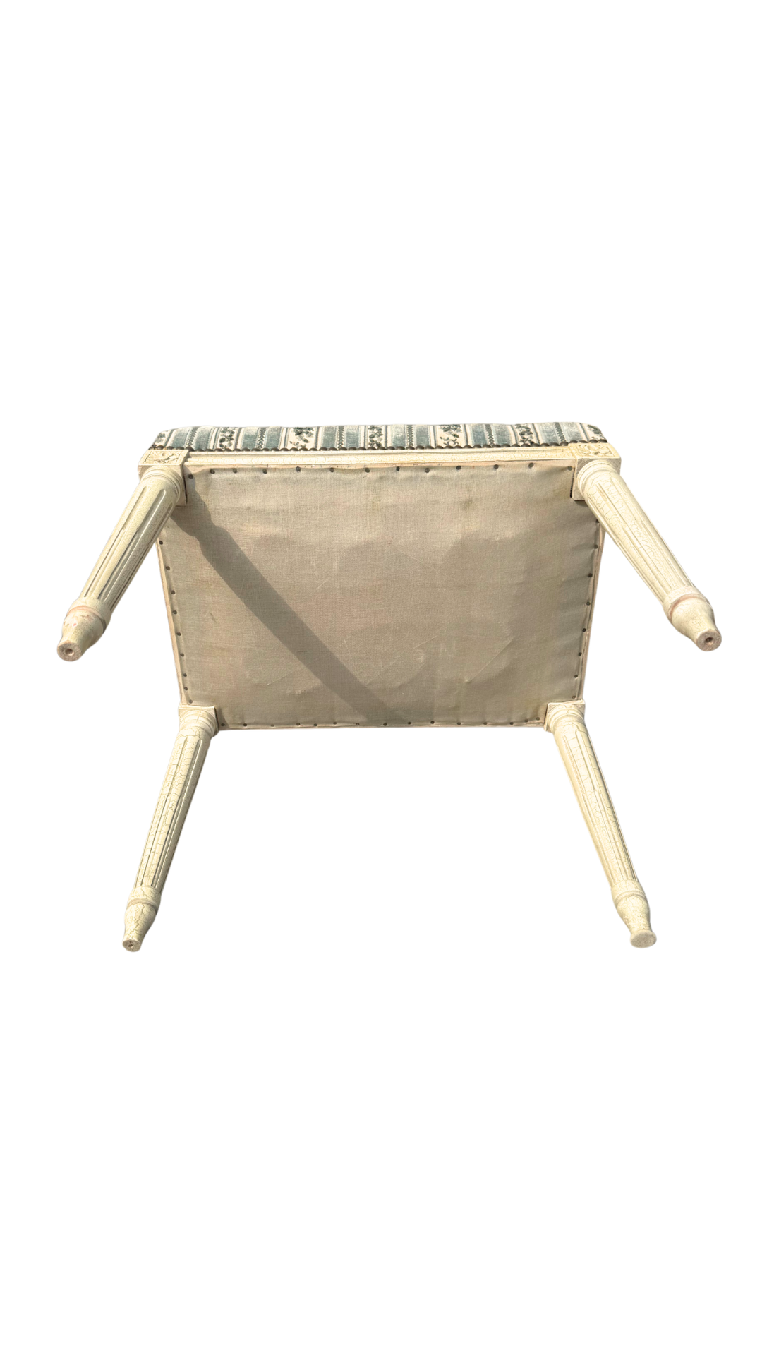 French Louis XVI Painted Bench Stool