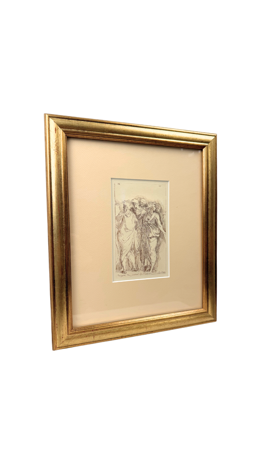 Engraving Cabinet du Roy Plate No. 131