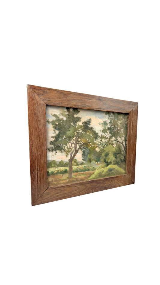 French Landscape Oil Painting