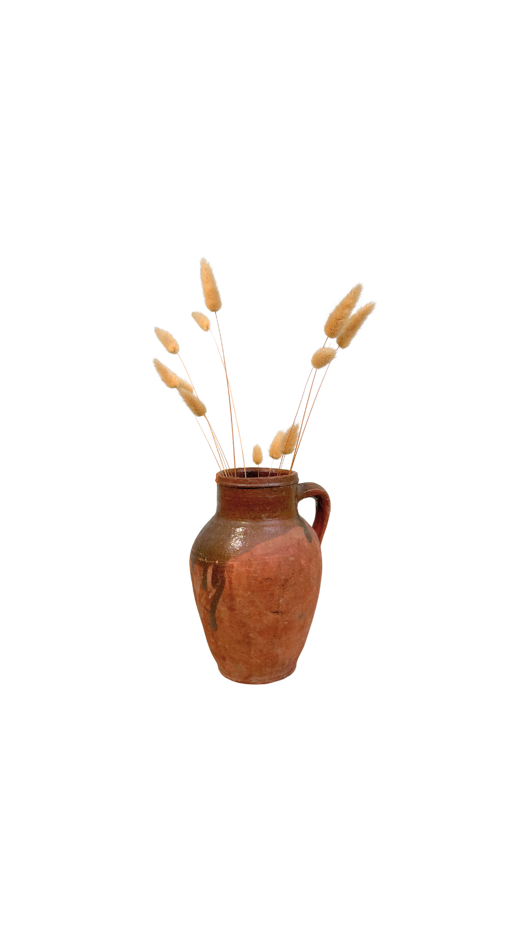 Two-Tone Terracotta Pitcher