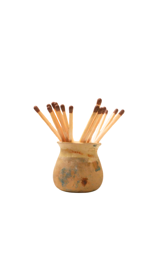 French Miniature Confit Pot in Glazed Stoneware