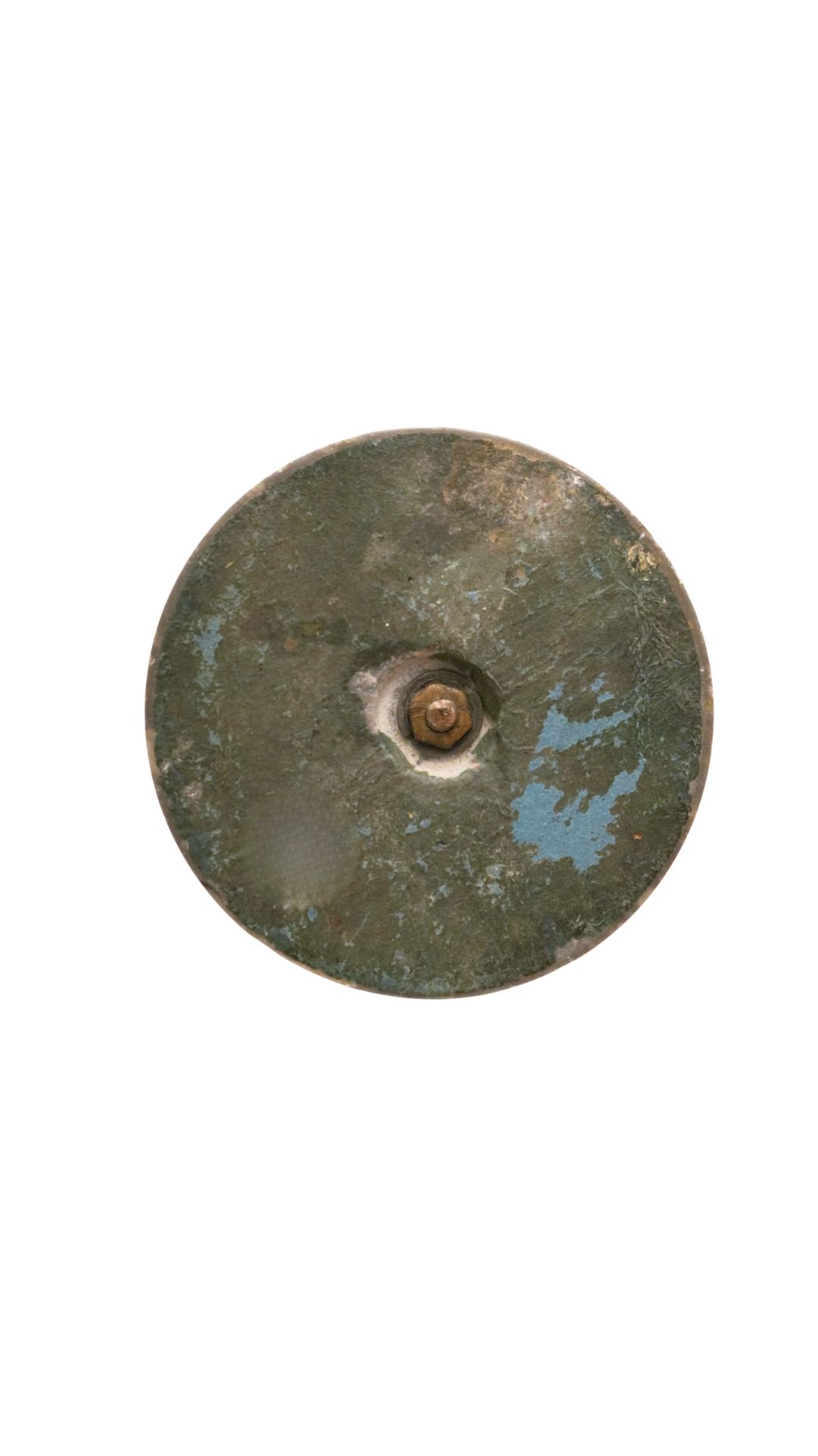 French Bronze Table Bell with Marble Base