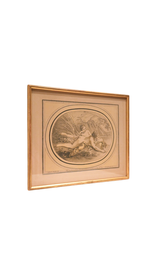 French Engraving After Boucher by Demarteau, No. 550