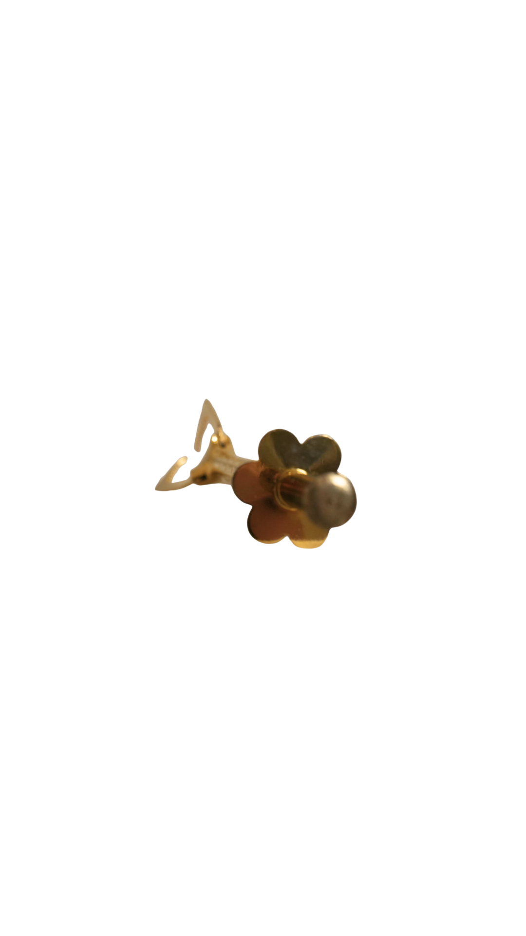Large French Brass Serving Grabber