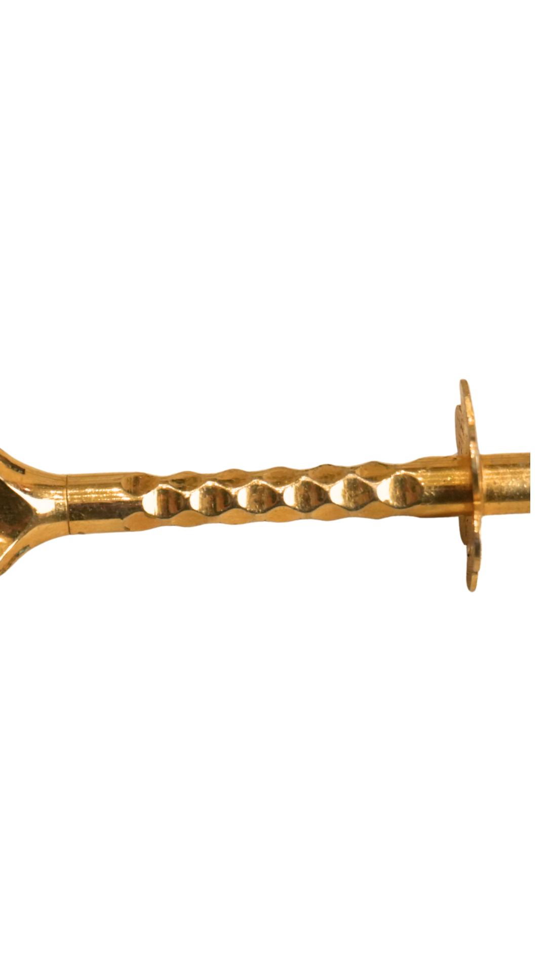 Small French Brass Serving Grabber