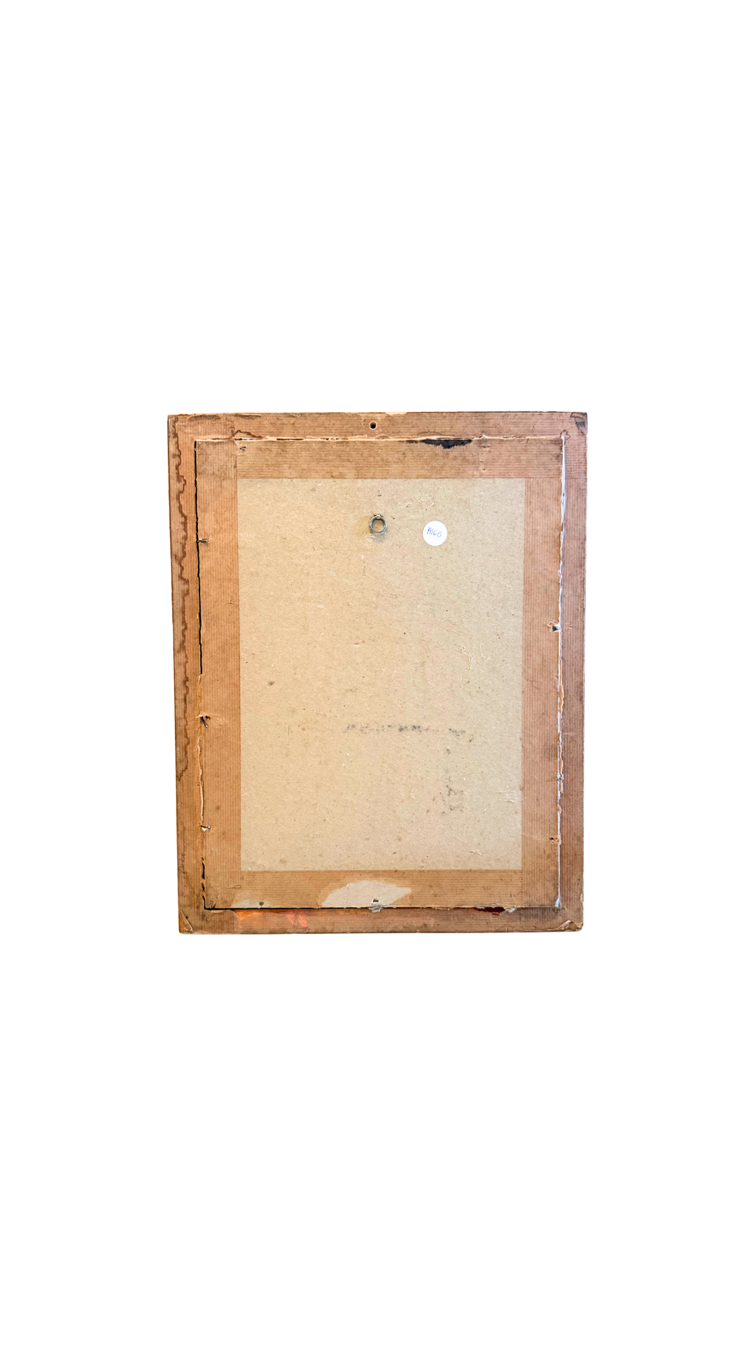 Framed French Watercolor of Versailles in Gilt Wood Frame