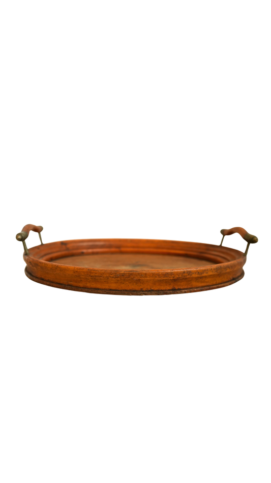 French Oval Wood Tray