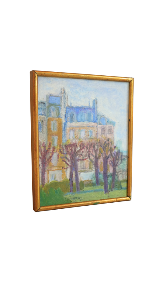 Vintage Paris Garden in Spring