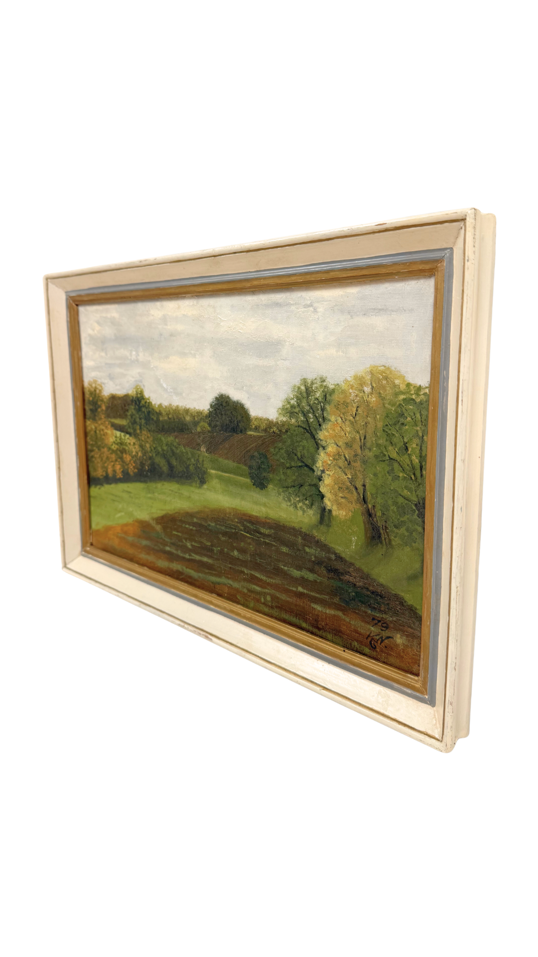 European Landscape Painting, Dated 1979