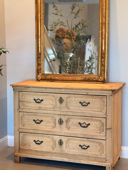 French Provincial Oak Commode