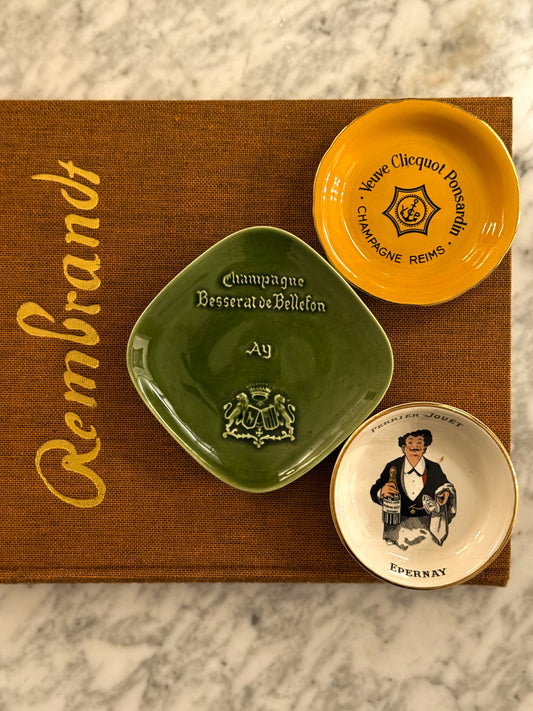 Pair of Vintage Perrier-Jouët Champagne Dishes