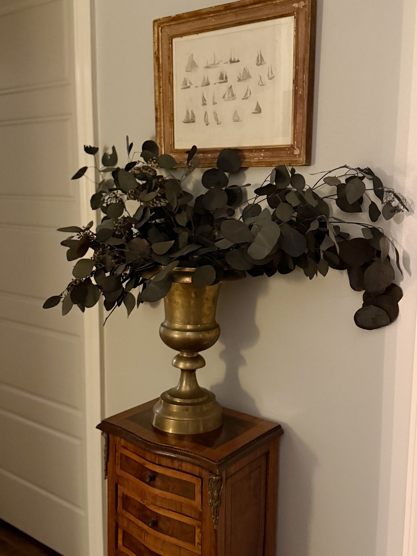 Antique French Maritime Study