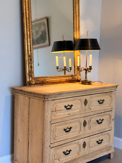 French Provincial Oak Commode