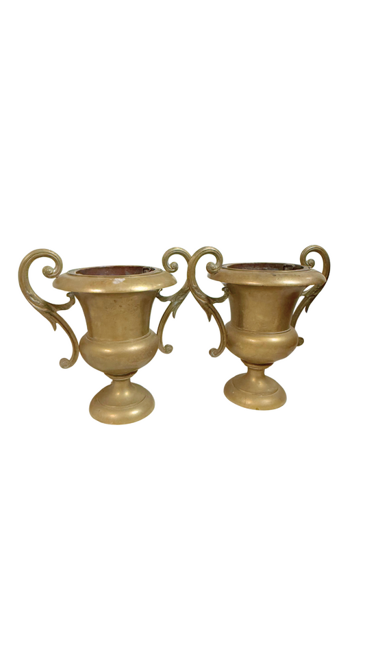 Set of Heavy-Weight Urn Vases