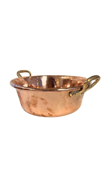 Antique Large Copper Bowl