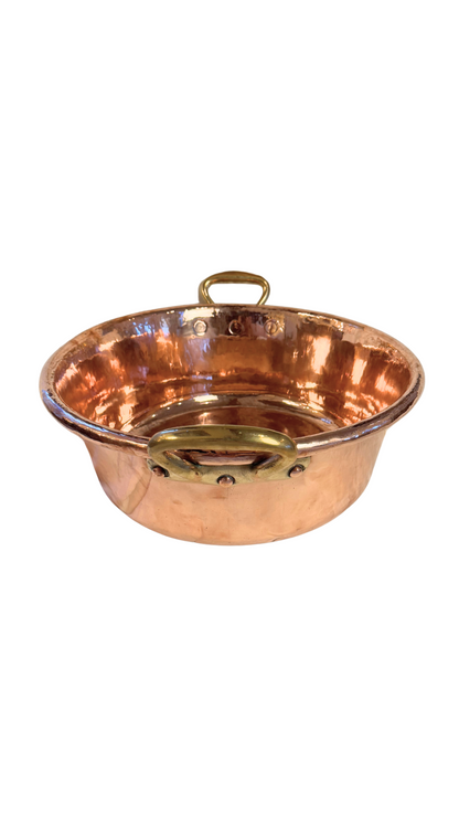 Antique Large Copper Bowl