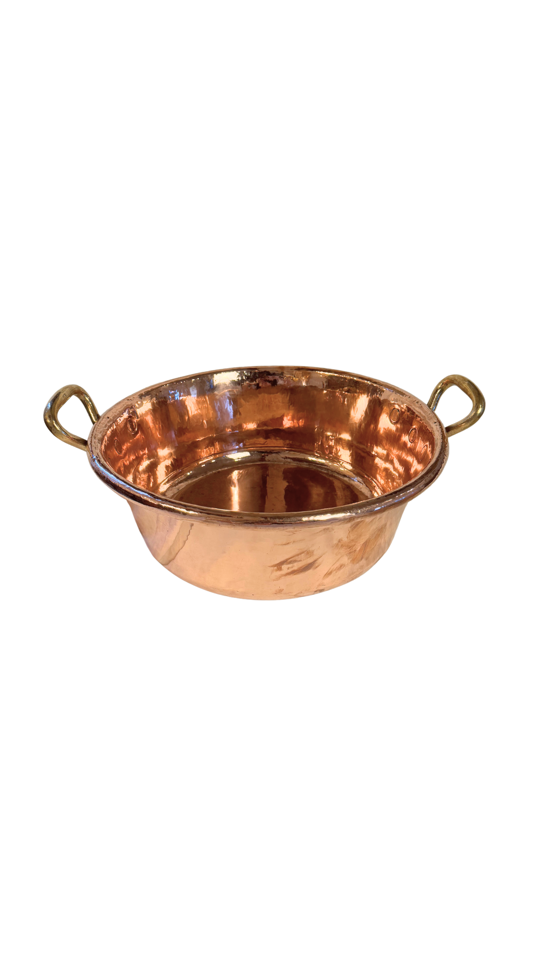 Antique Large Copper Bowl