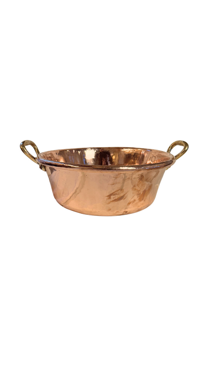 Antique Large Copper Bowl