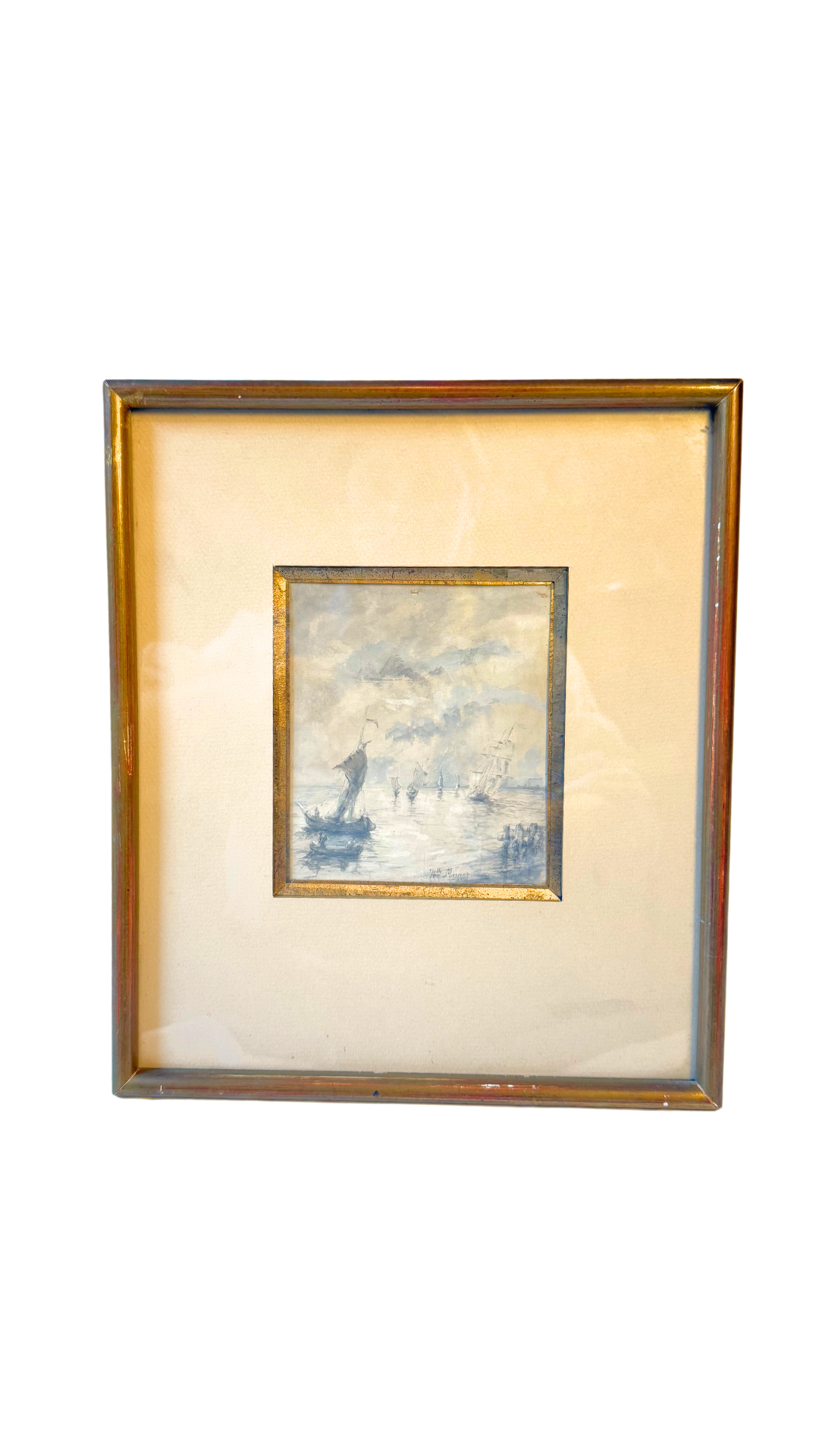 Vintage French Seascape