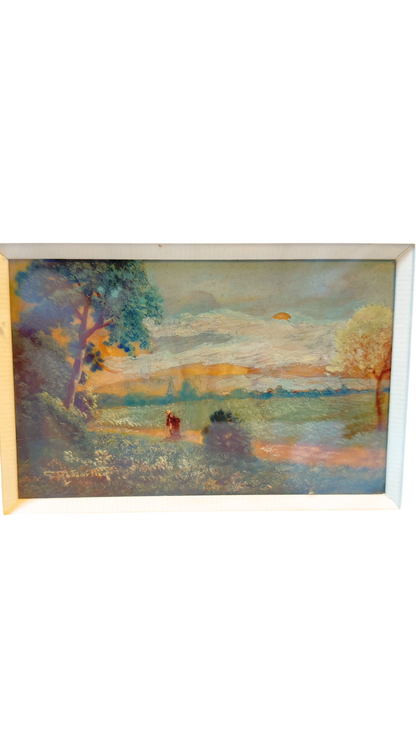 Antique Landscape Painting