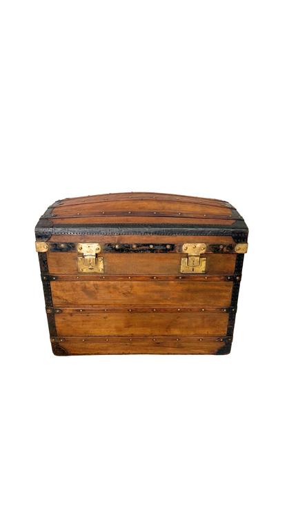 Antique Moynat Steamer Trunk