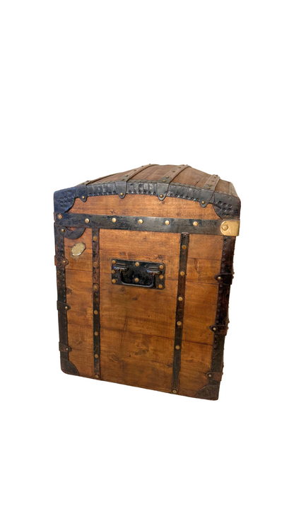 Antique Moynat Steamer Trunk