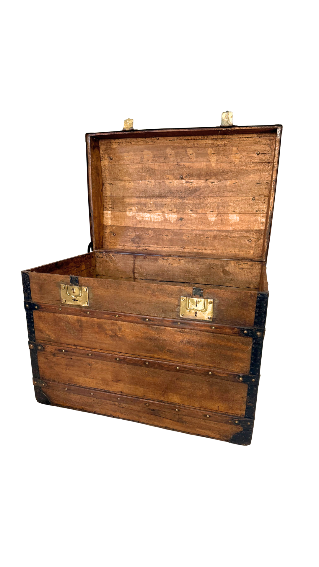 Antique Moynat Steamer Trunk