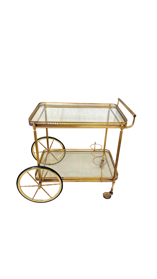 Vintage French Bar Cart