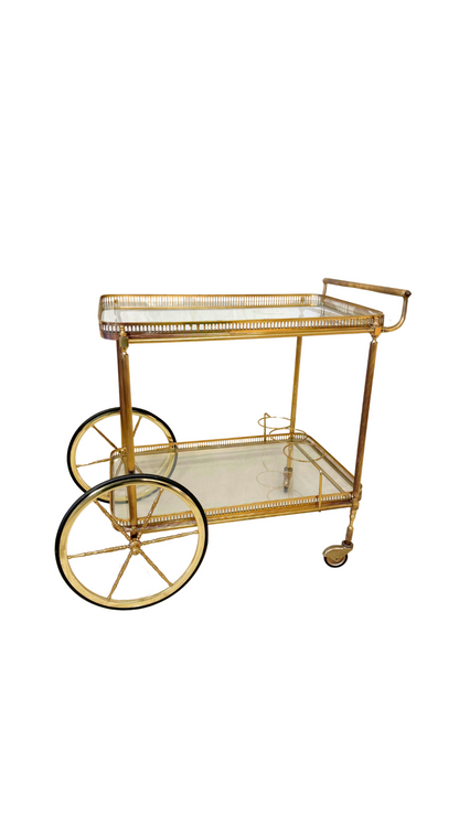 Vintage French Bar Cart