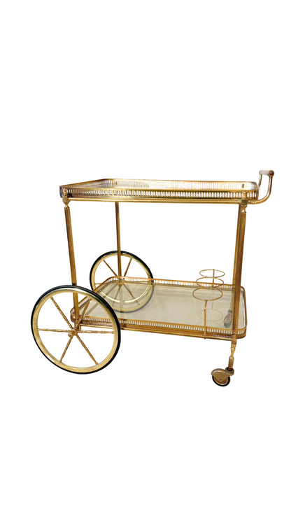 Vintage French Bar Cart