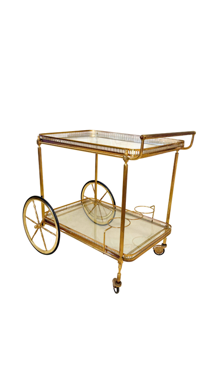 Vintage French Bar Cart