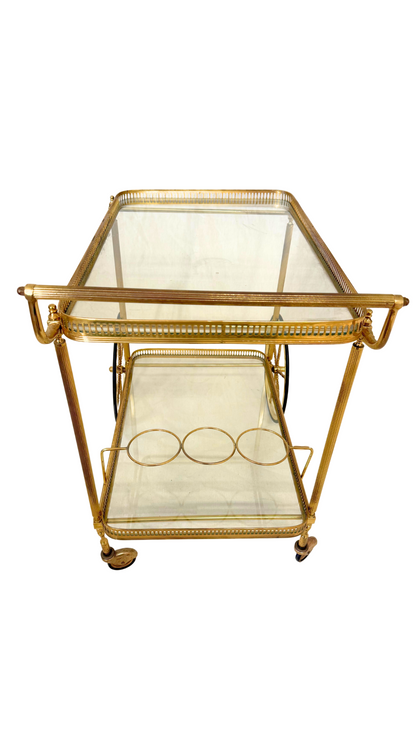 Vintage French Bar Cart