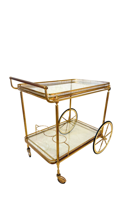 Vintage French Bar Cart