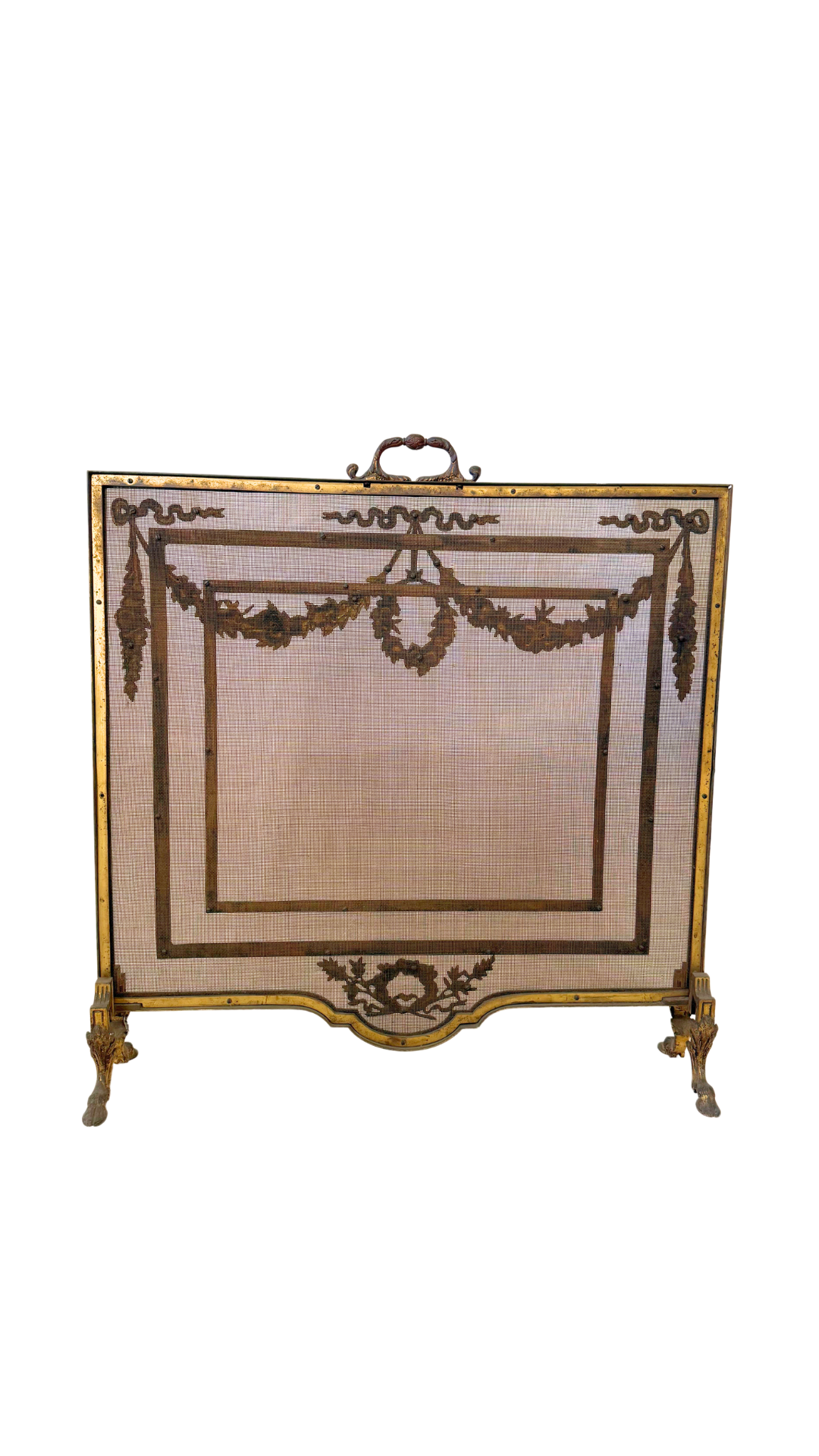 19th Century French Fire Screen