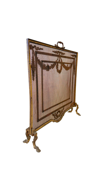 19th Century French Fire Screen