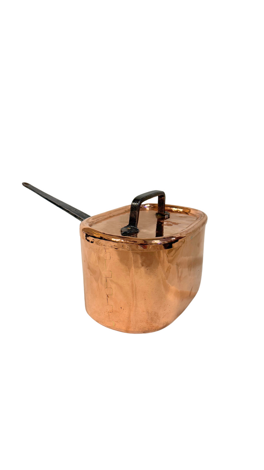 Antique Copper Sauce Daubiere