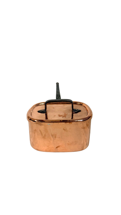 Antique Copper Sauce Daubiere