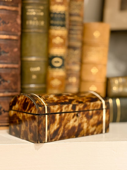 Antique Tortoiseshell Box