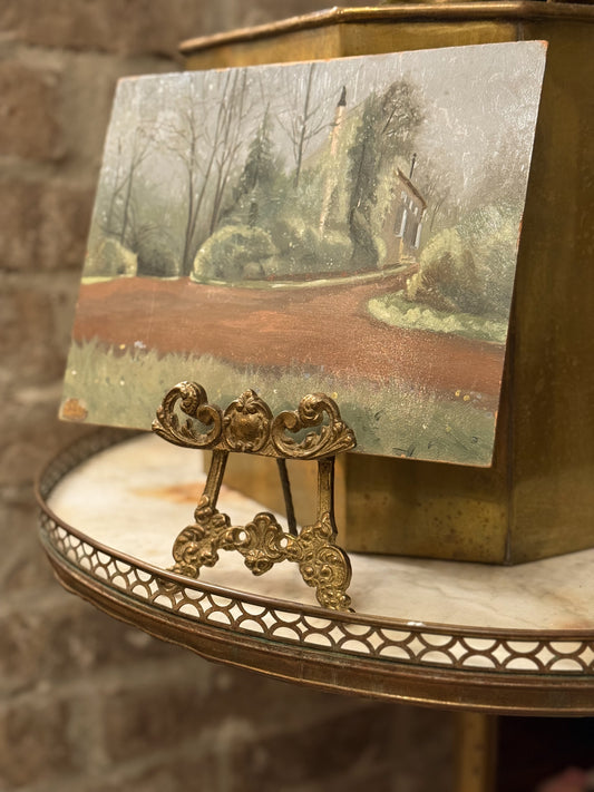 French Chapel Pathway Landscape