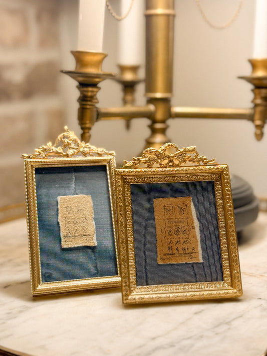 Antique Bronze Frame Notre-Dame de Paris