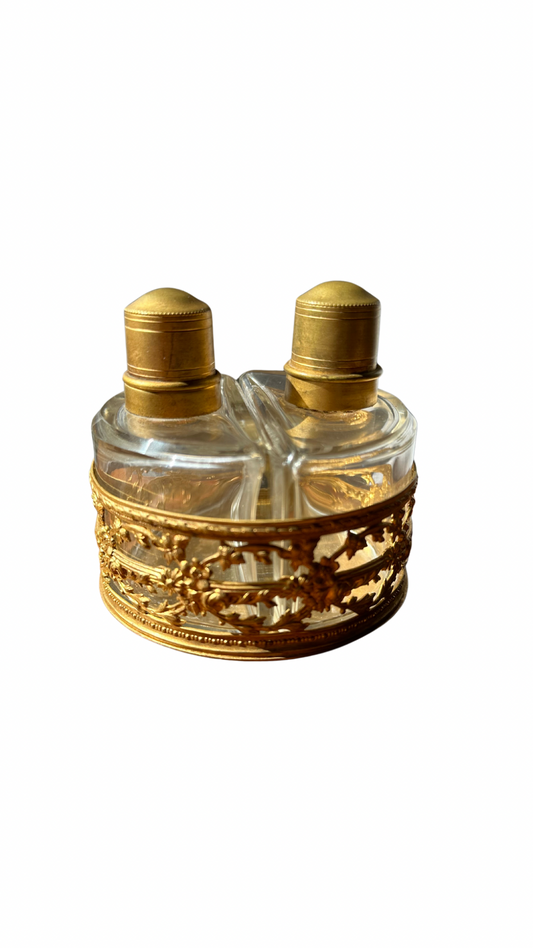 Parisian Antique Perfume Bottle Set