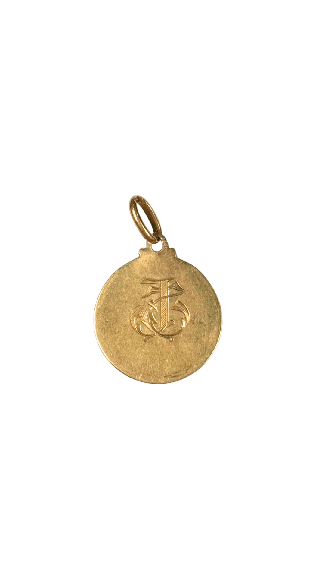 14k Gold Medal Our Lady of Montserrat (Ntra. Sra. de Montserrat)