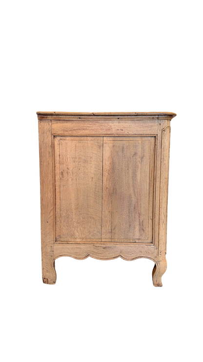 Antique French Provincial Oak Three-Drawer Commode