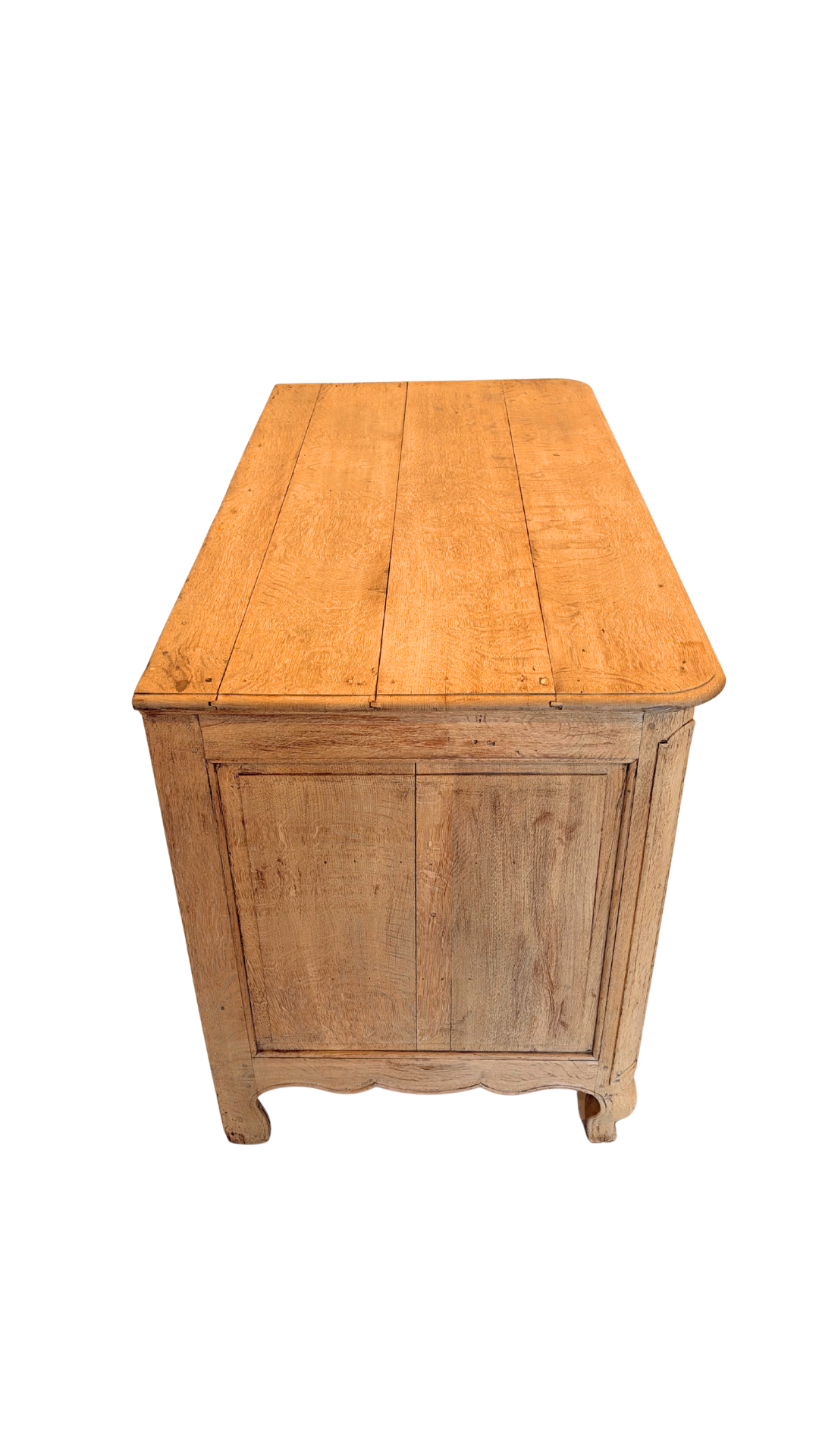 Antique French Provincial Oak Three-Drawer Commode
