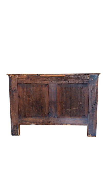Antique French Provincial Oak Three-Drawer Commode