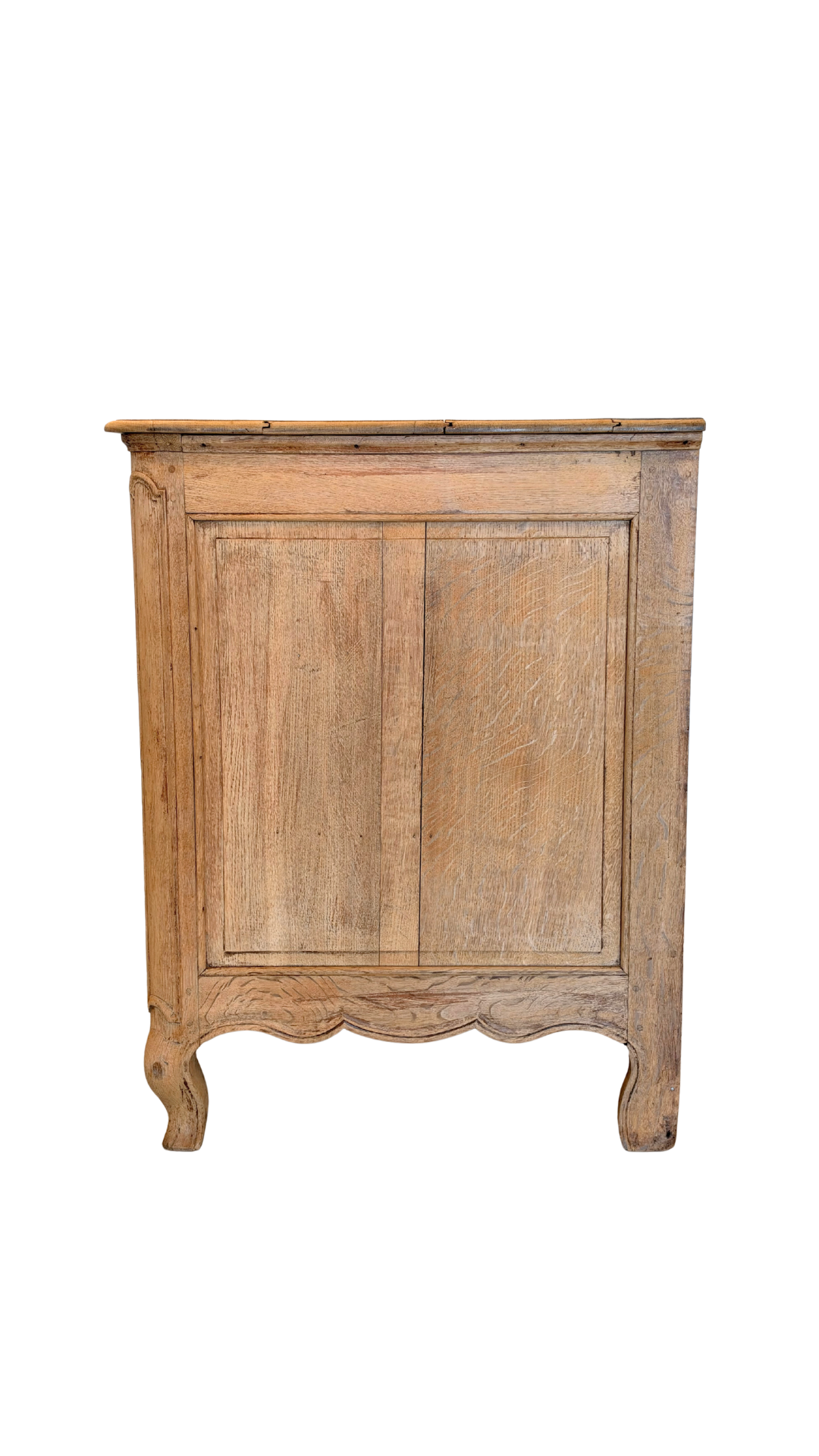 Antique French Provincial Oak Three-Drawer Commode