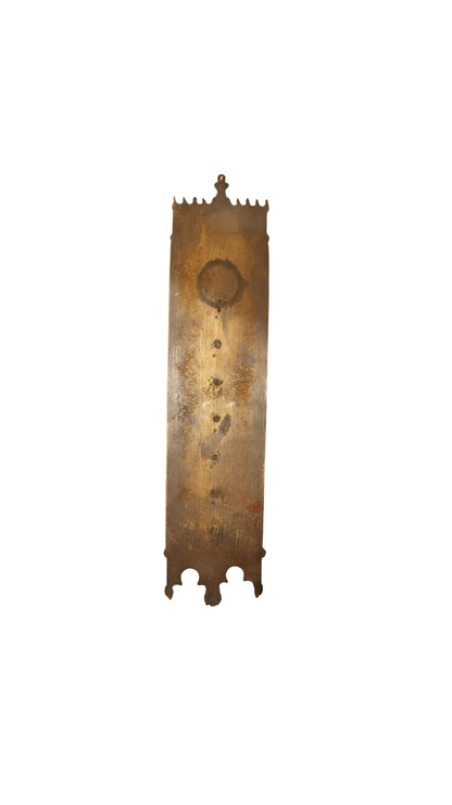 Antique French Bronze Neo-Gothic Semainier Weekly Organizer